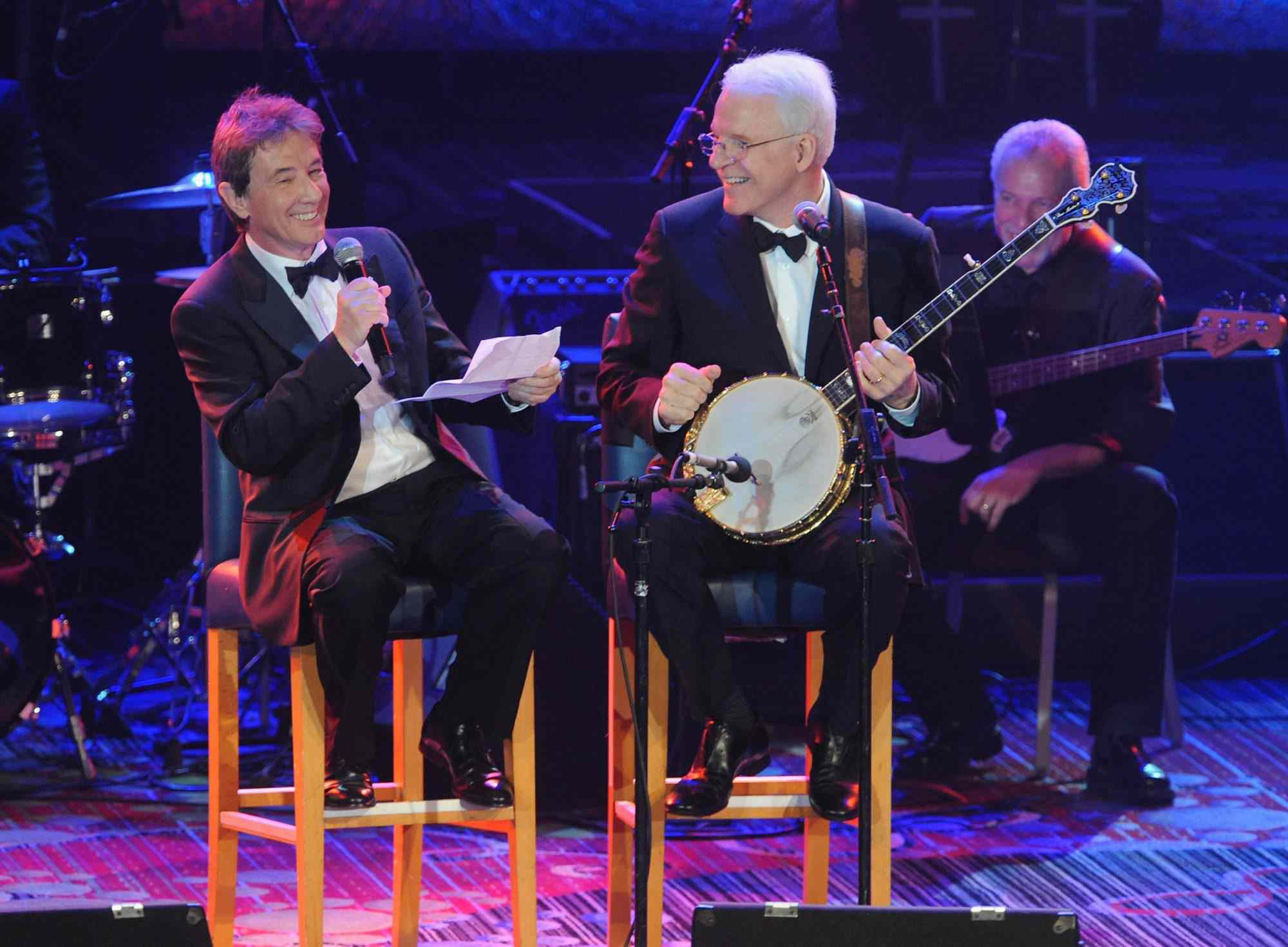 Steve Martin And Martin Short in concert